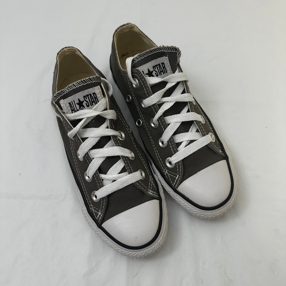 Converse Chuck Taylor All Star Low Top Charcoal Grey/Olive Hugh Sneakers WSize5